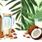 Diferencias entre la leche de almendras y la de coco: ¿cuál elegir?