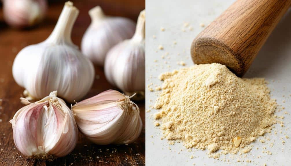 garlic powder for health