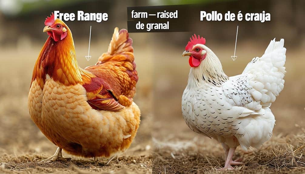 nutrition comparison in foods