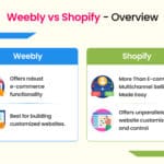 Comparación Shopify vs Weebly: ¿Qué plataforma de comercio electrónico elegir?